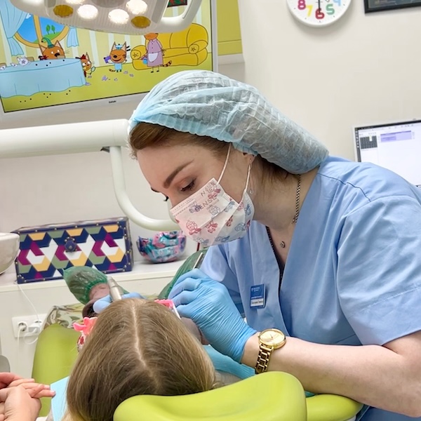 Детский чек-ап + профгигиена у детского стоматолога