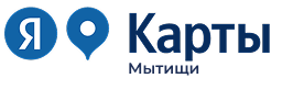 Yandex map Мытищи